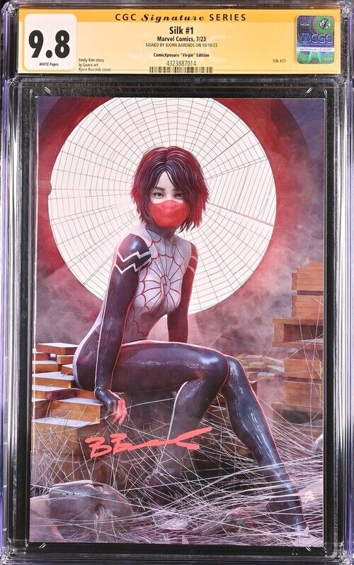 Silk #1 Signed by Bjorn Barends Virgin Edition