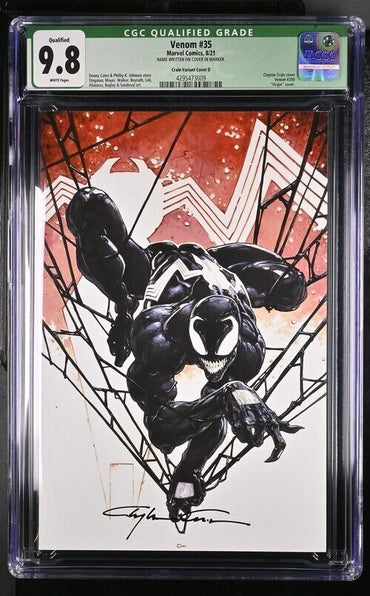 Marvel Comics: Venom #35 Crain Variant Cover D CGC 9.8 (2021)