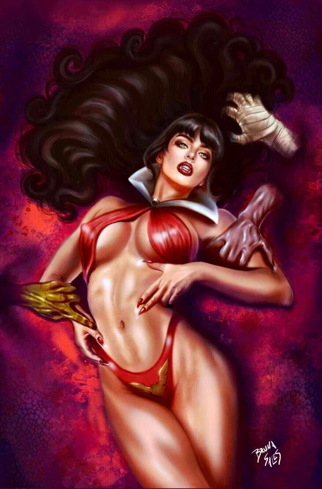 Vampirella/Dracula: Rage #5 (Bruna Sales Exclusive Variant)