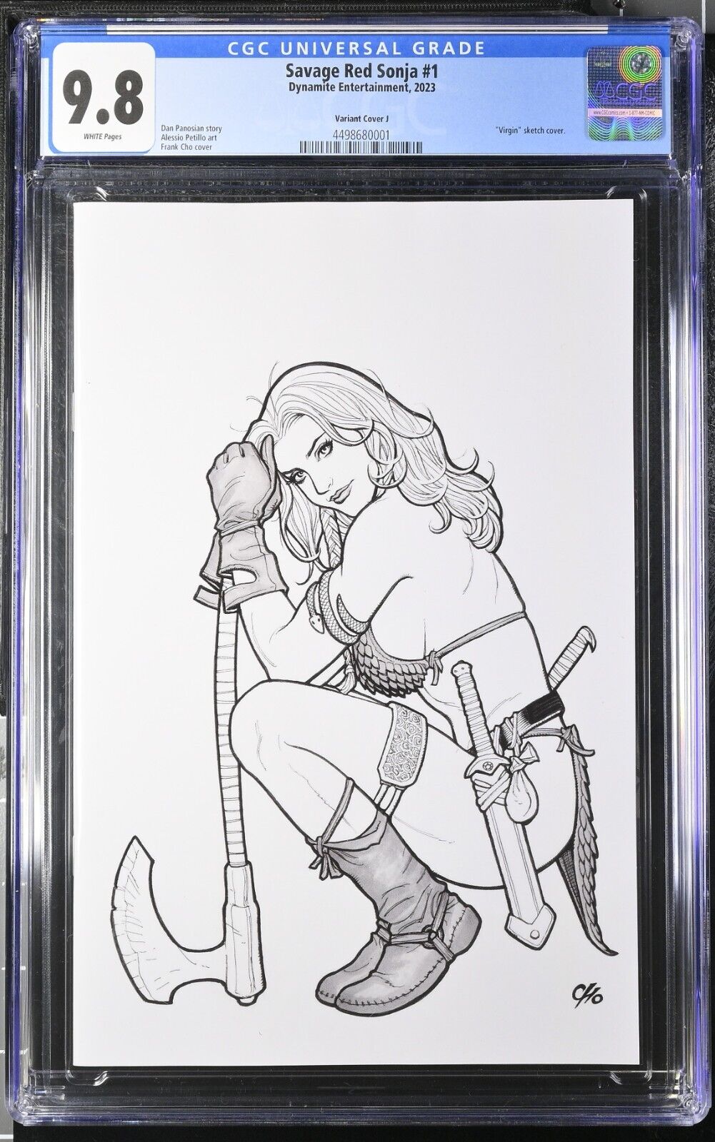 Savage Red Sonja #1 Variant Cover J CGC 9.8 (2023)