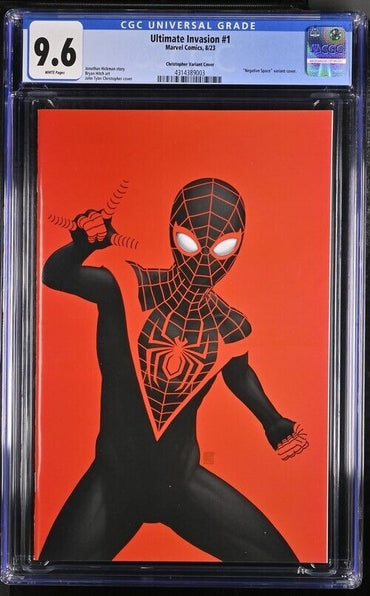 Marvel Comics: Ultimate Invasion #1 Christopher Variant Cover CGC 9.6 (2023)