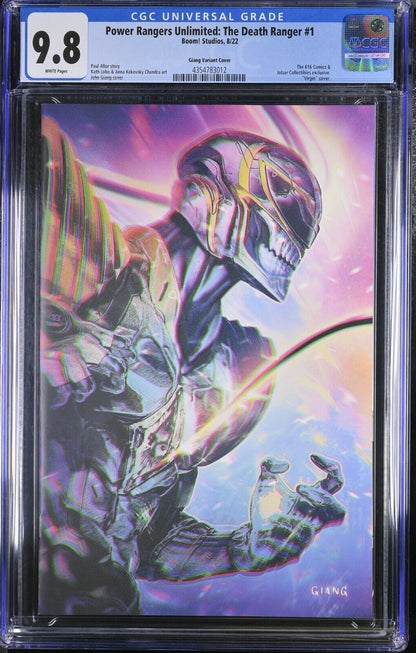 Power Rangers Unlimited: Death Ranger #1 Giang Virgin Variant CGC 9.8 (2022)