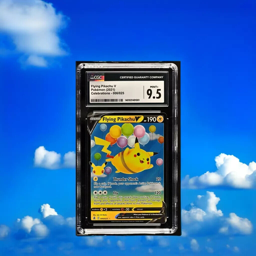 Pokemon Flying Pikachu V 006/025 Celebrations English Mint+ 9.5 (2021)