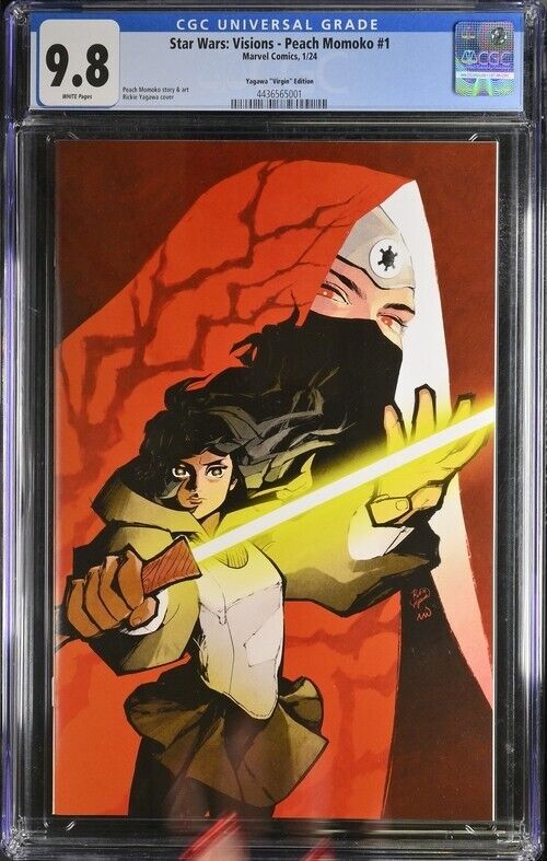 Star Wars: Visions - Peach Momoko #1 Yagawa "Virgin" Edition CGC 9.8 (2024)