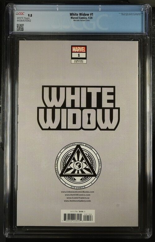 White Widow #1 Mercado Variant Cover CGC 9.8 (2024)