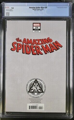 Amazing Spider-Man #29 Szerdy "Virgin" Edition CGC 9.8 (2023)