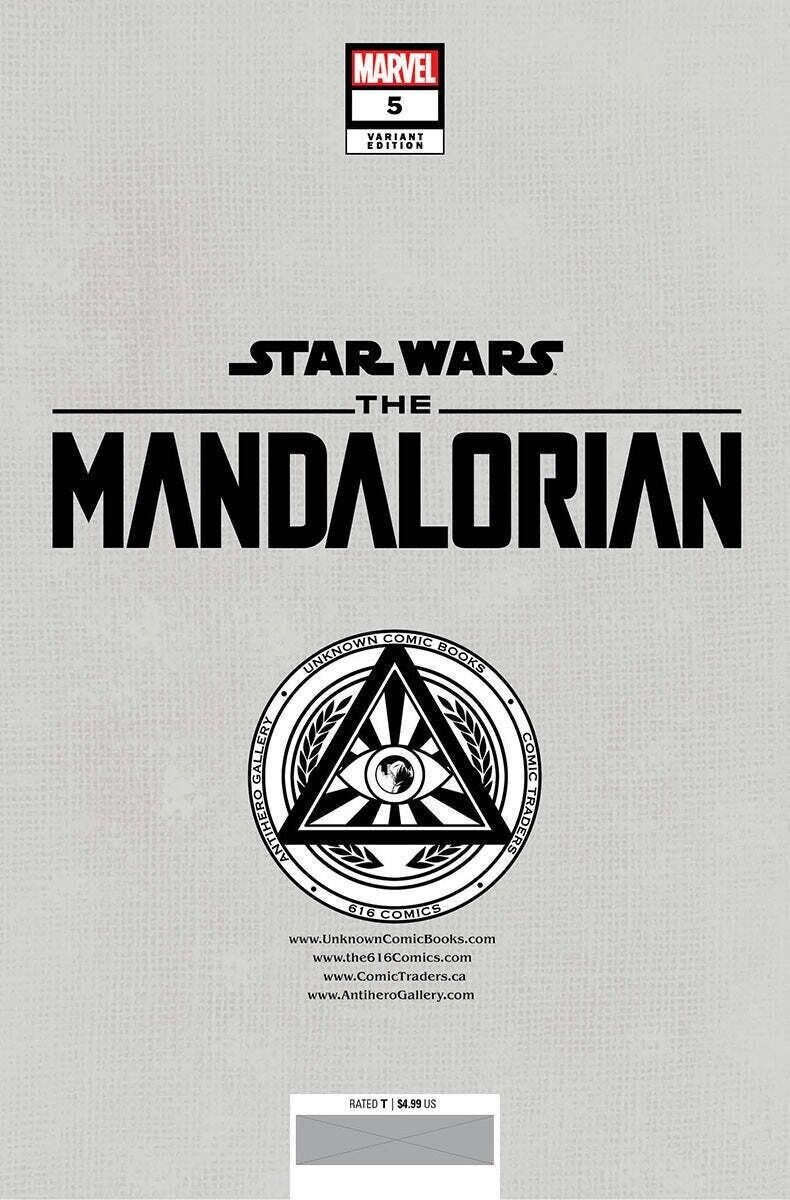 Star Wars:The Mandalorian Season 2 #5PEACH MOMOKO Unknown Comics Exclusive(2023)