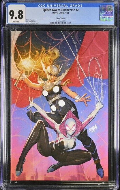 Spider-Gwen: Gwenverse #2  "Virgin" Edition CGC 9.8 (2022)