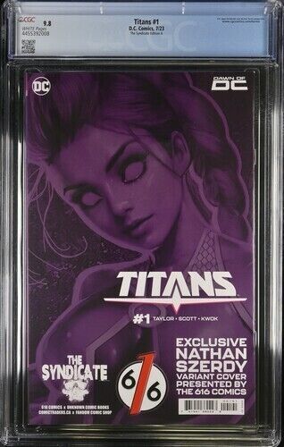 Titans #1 The Syndicate Edition A CGC 9.8 (2023)