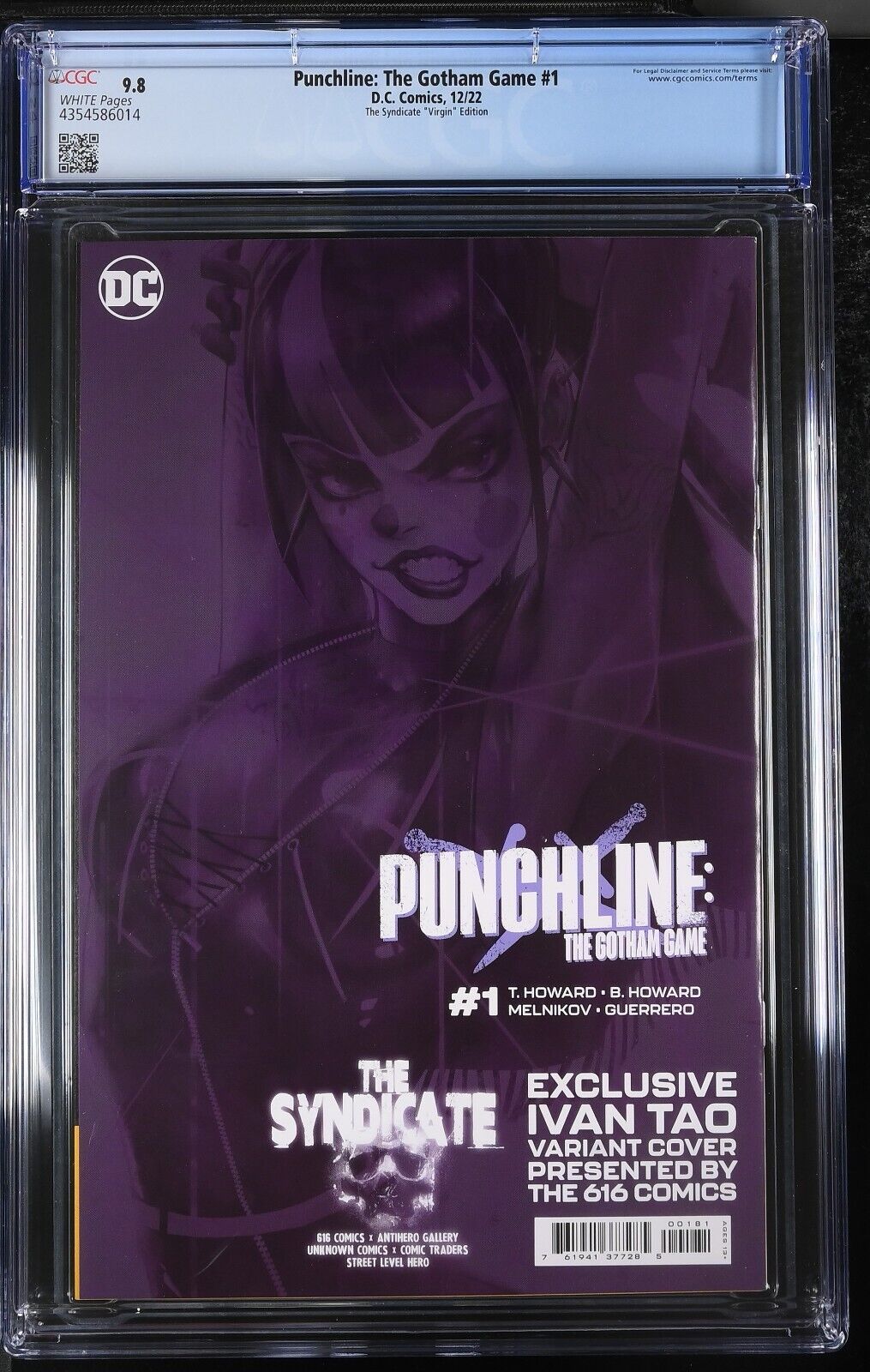 Punchline: The Gotham Game 1 CGC 9.8 Virgin Variant Ivan Tao (2022)