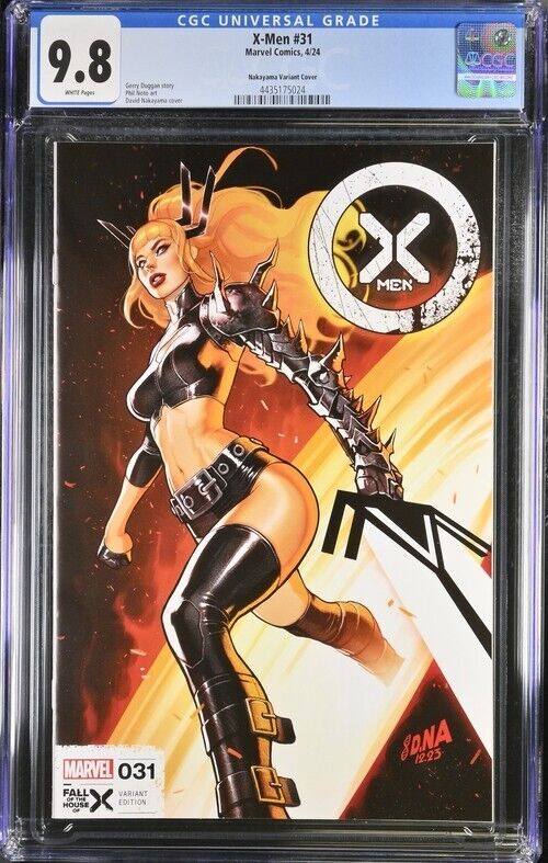 X-Men #31 Nakayama Variant Cover CGC 9.8 (2024)