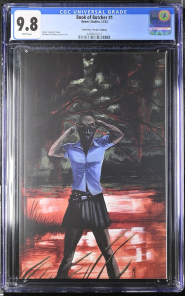 Book of Butcher  #1	 Dell'Edera "Virgin" Edition CGC 9.8 (2023)