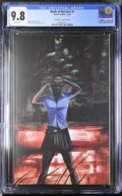 Book of Butcher  #1	 Dell'Edera "Virgin" Edition CGC 9.8 (2023)