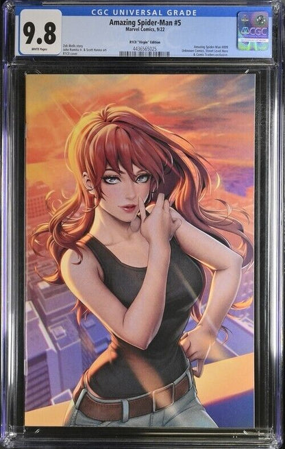 Amazing Spider-Man #5 R1C0 "Virgin" Edition CGC 9.8 (2022)