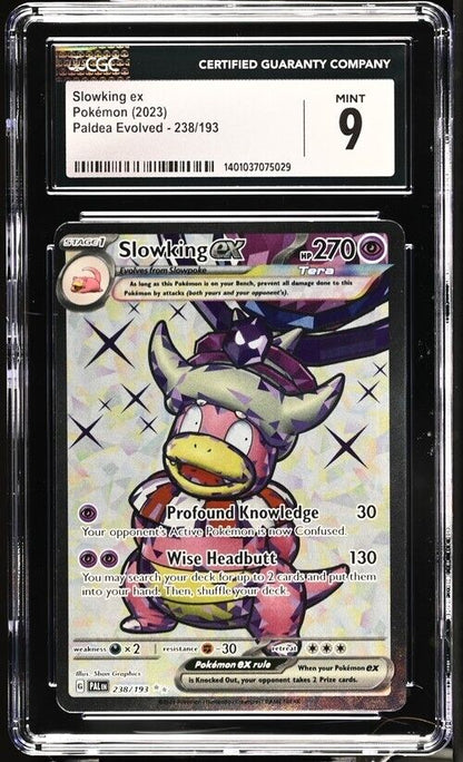 Pokemon Slowking ex 238/193 Paldea Evolved - PAL EN English 9 (2023)