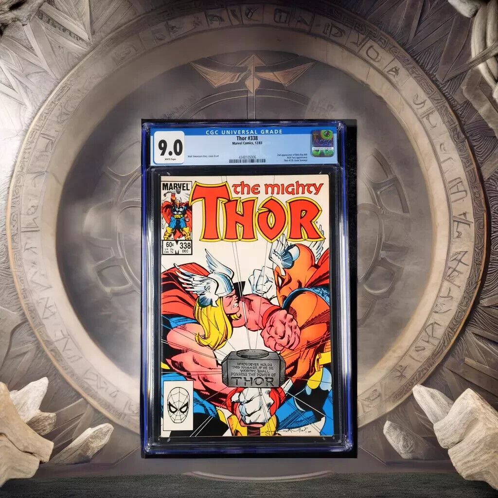 Thor #338 | CGC 9.0 | 2nd App Beta Ray Bill (1983)