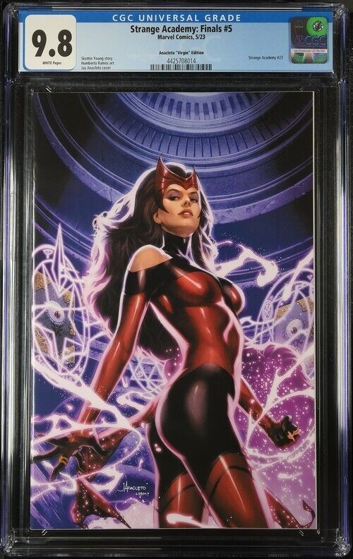 Strange Academy: Finals #5 Anacleto ""Virgin"" Edition CGC 9.8 (2023)