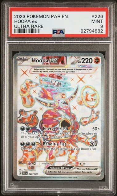 Pokemon Hoopa EX 226 PAR EN-Paradox Rift English Mint 9 (2023)