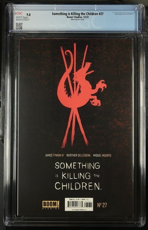 Something is Killing the Children #27 Mora Variant Cover CGC 9.8 (2022)