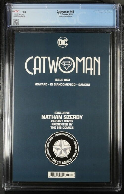 Catwoman #64 Szerdy Variant Cover A CGC 9.8 2024