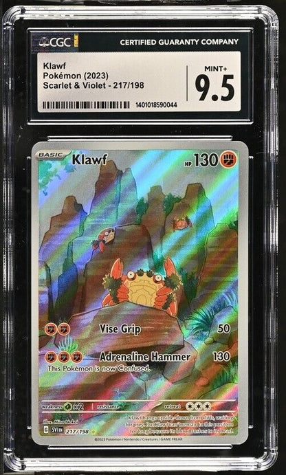 Pokemon Klawf 217/198 Scarlet & Violet - SV1EN English Mint+ 9.5 (2023)