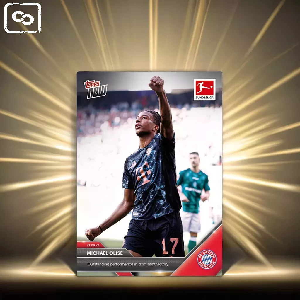 Michael Olise - Outstanding performance TOPPS NOW® Card 23