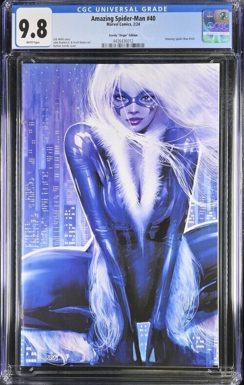 Amazing Spider-Man #40 Szerdy "Virgin" Edition CGC 9.8 (2024)