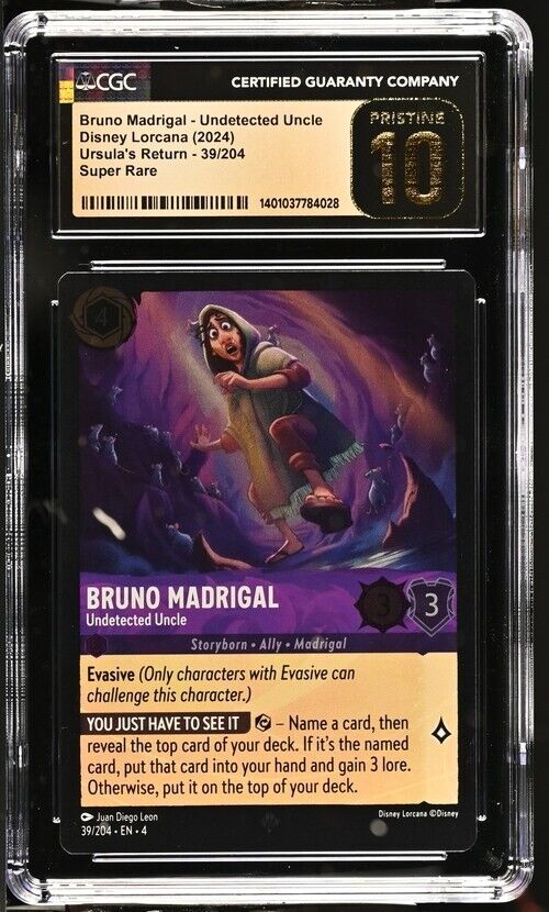 Disney Bruno Madrigal-Undetected Uncle 39/204 Ursula'sReturn English P10 2024