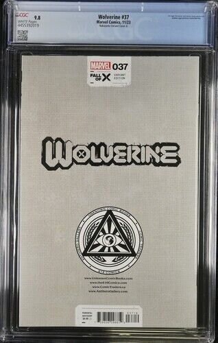 Wolverine #37 Nakayama Variant Cover A CGC 9.8 (2023)