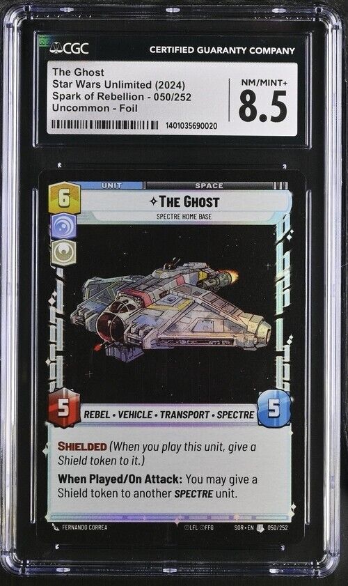 Star Wars The Ghost 050/252 Spark of Rebellion English U Foil 8.5 (2024)