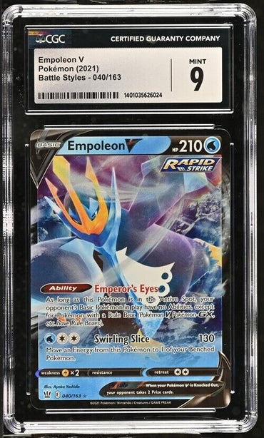 Pokemon Empoleon V 040/163 Battle Styles English 9 (2021)