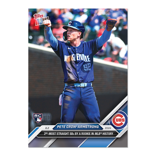 Pete Crow-Armstrong - 2024 MLB TOPPS NOW® Card 503 Cubs * PRESALE *