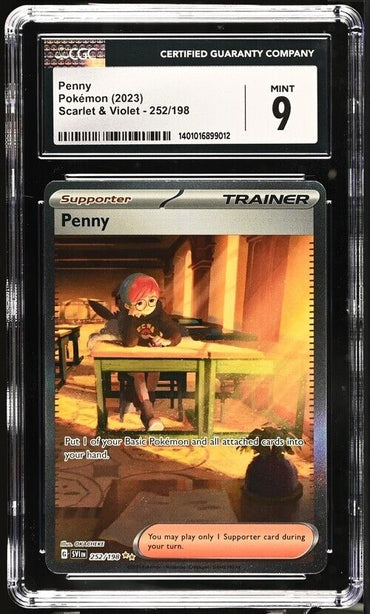 Pokemon Penny  252/198 Scarlet & Violet - SV1EN English 9 (2023)