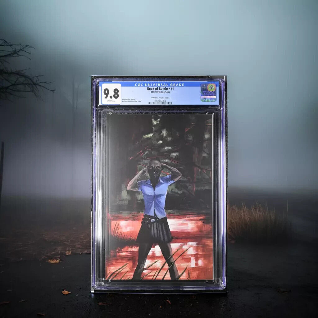 Book of Butcher  #1	 Dell'Edera "Virgin" Edition CGC 9.8 (2023)