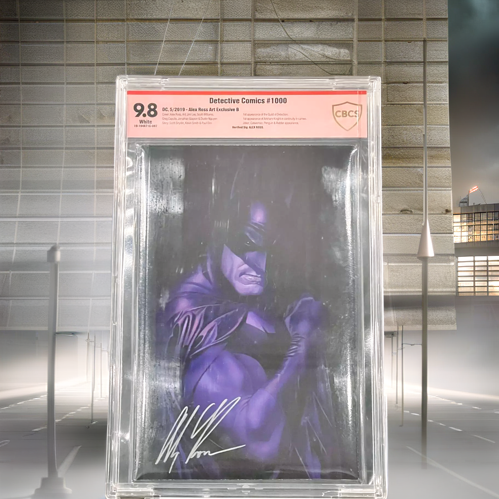 Detective Comics #1000 Ross Virgin Edition CBCS 9.8 Signed by Ross (2019)