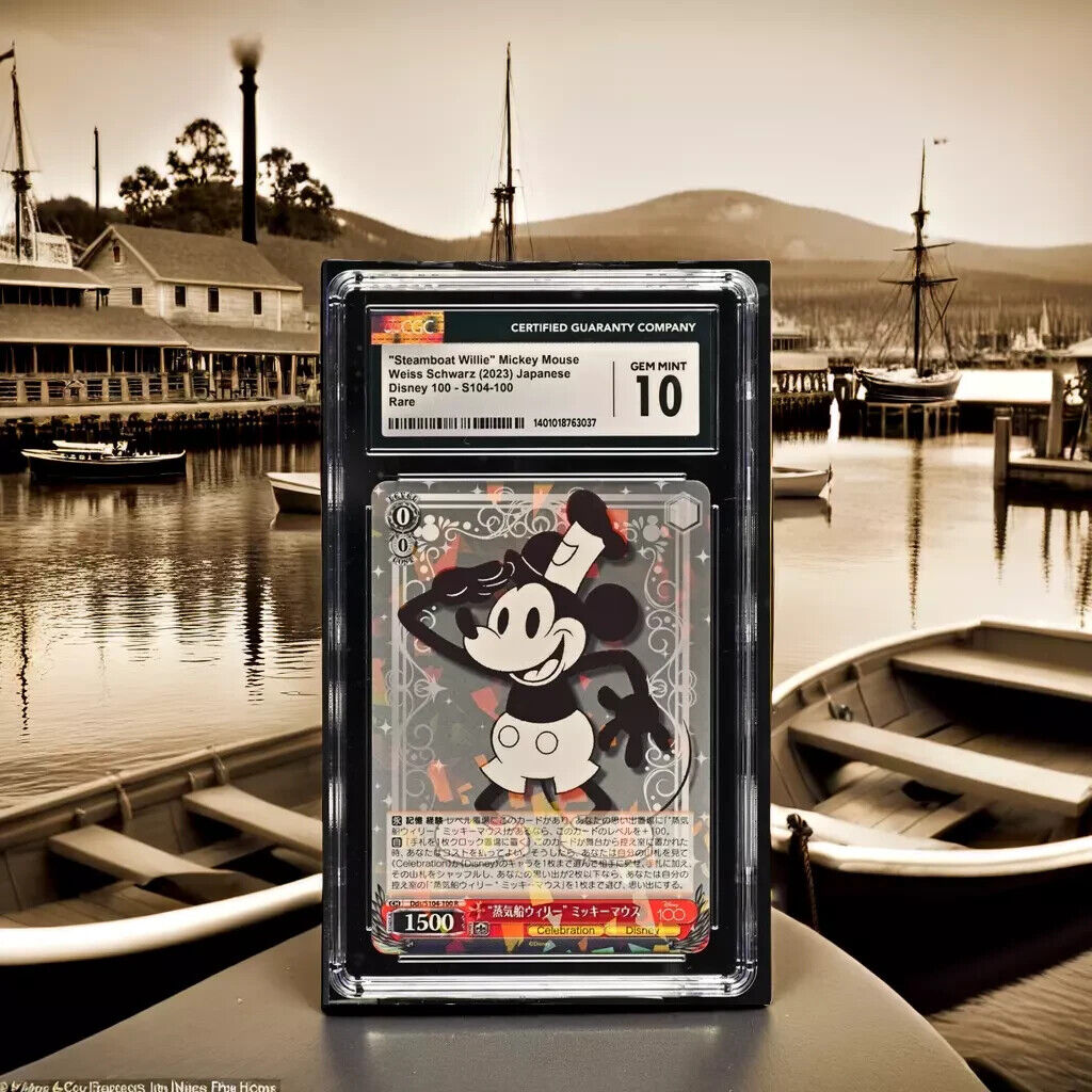 Weiss Schwarz "Steamboat Willie" Mickey Mouse S104-100 Disney100 JPN R GM10 2023