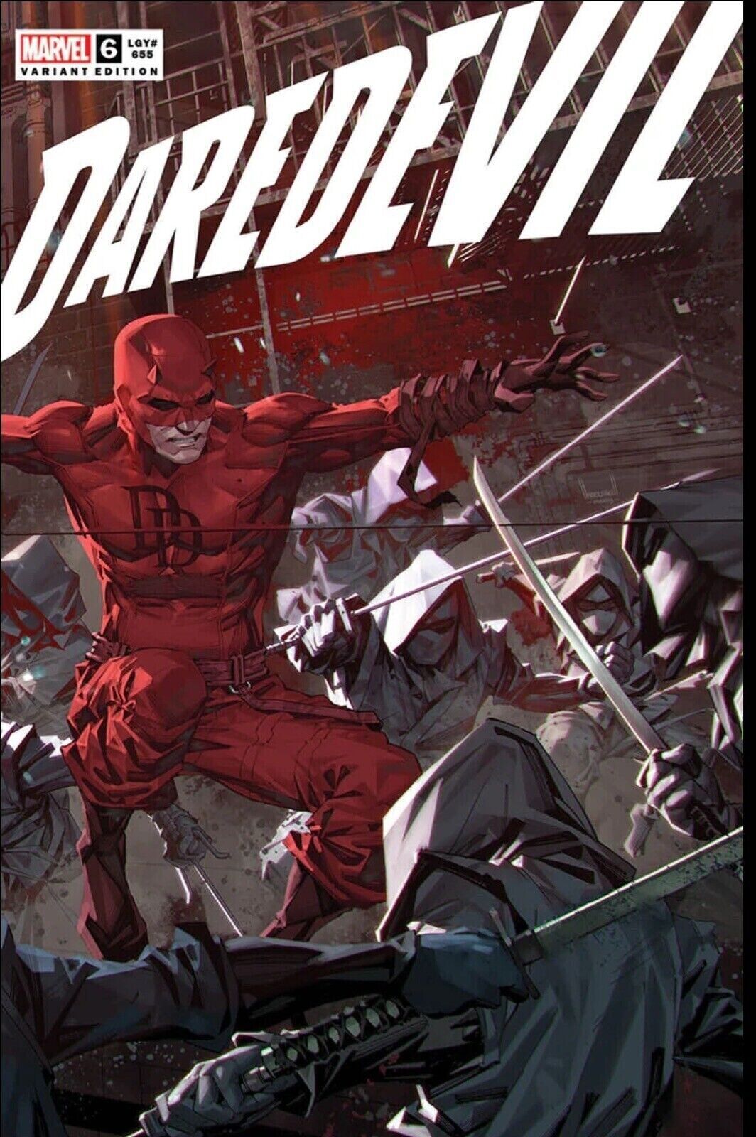 Daredevil (#6) Kael Ngu Exclusive Trade Dress Variant Cover