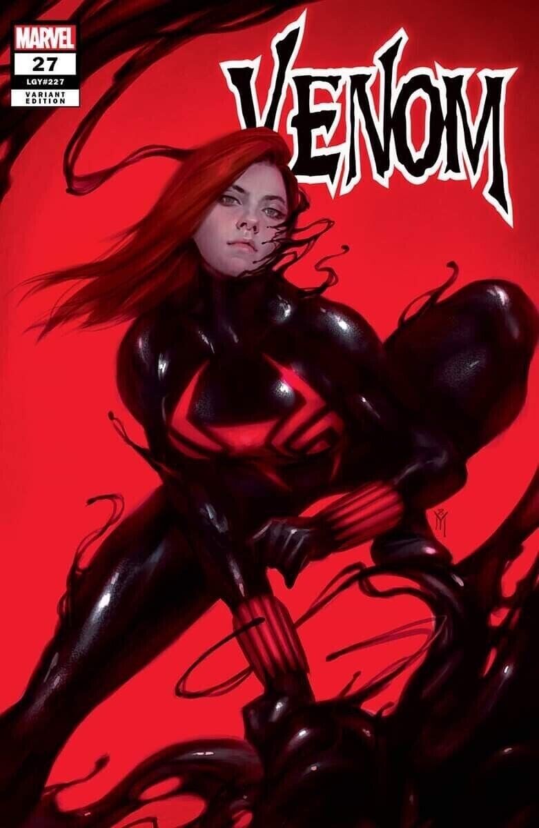 Venom 27 Miiguel Mercado Black Widow Trade Dress Variant