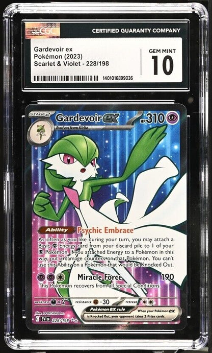 Pokemon Gardevoir ex 228/198 Scarlet & Violet - SV1EN English Gem Mint 10 (2023)