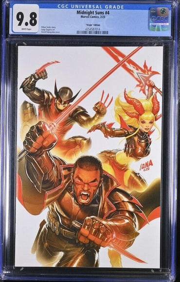 Midnight Suns #4 - CGC 9.8 - Nakayama Virgin Variant