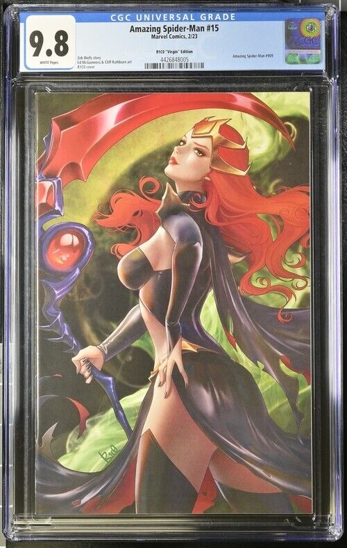 Amazing Spider-Man #15 R1C0 "Virgin" Edition CGC 9.8 (2023)