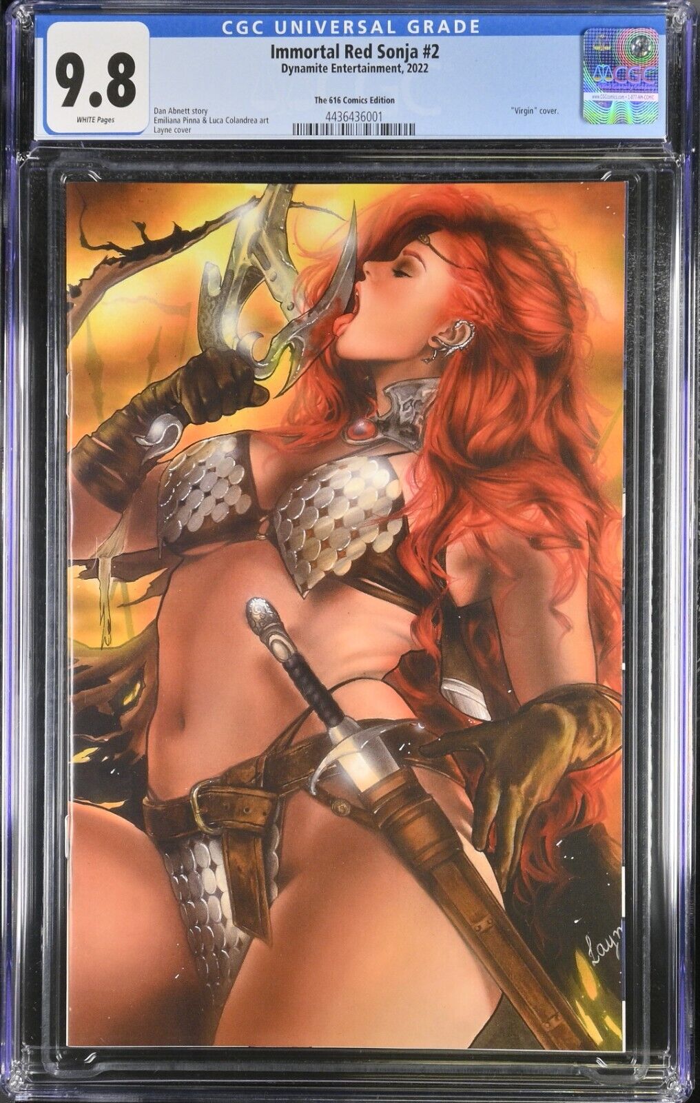 Immortal Red Sonja #2 The 616 Comics Edition  (2022)