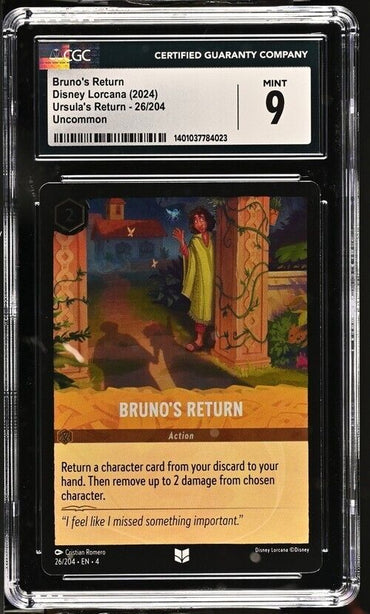 Disney Lorcana Bruno's Return 26/204 Ursula's Return English Uncommon 9 (2024)