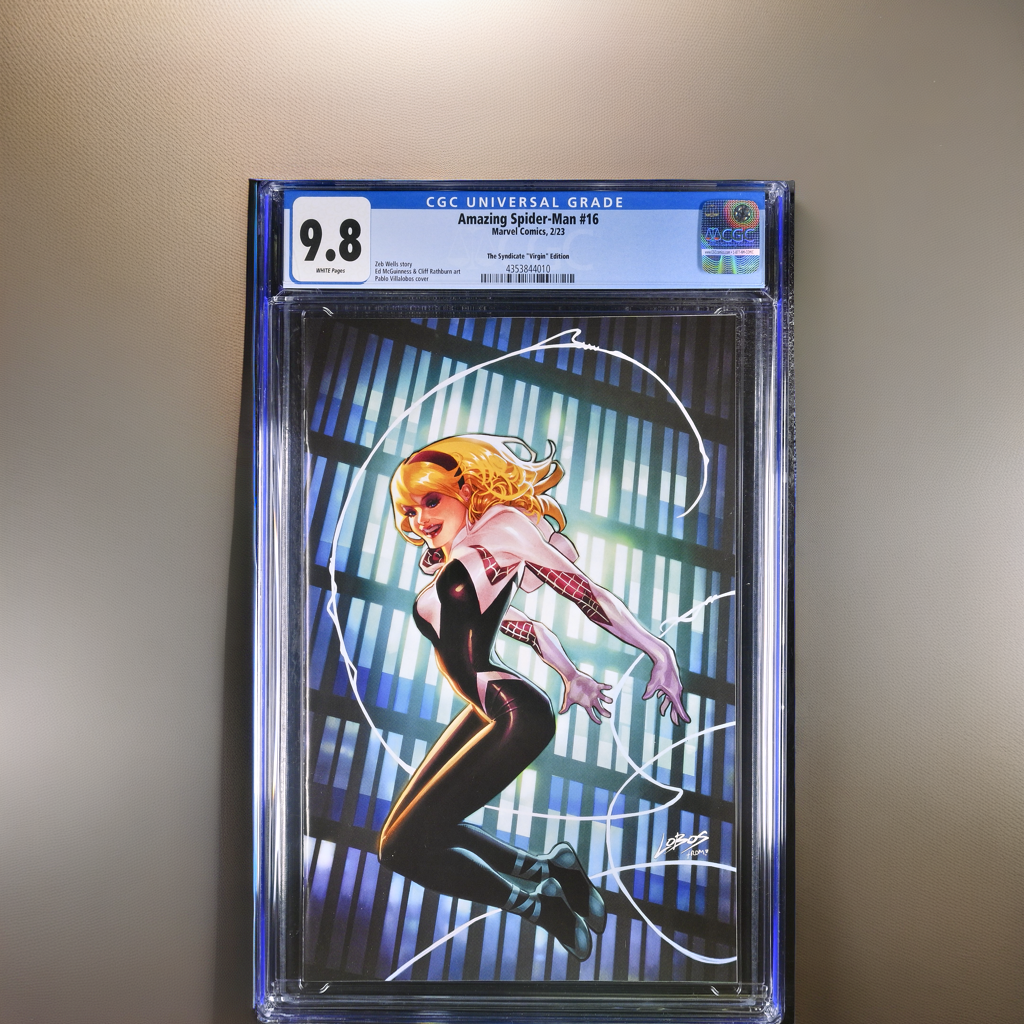 Amazing Spider-Man #16 Virgin Variant Villalobos CGC 9.8