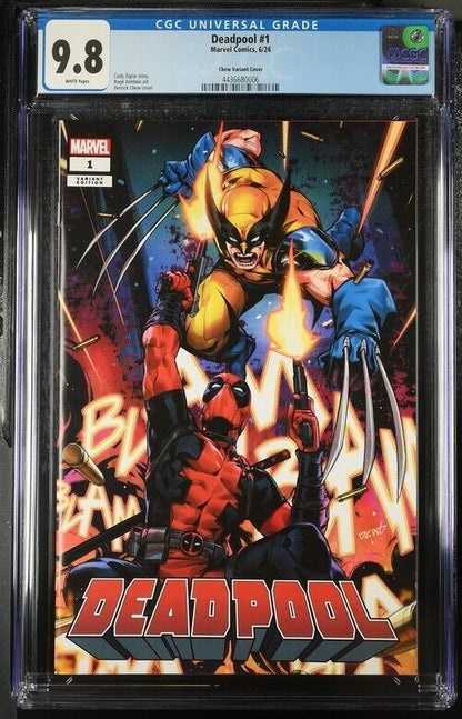 Deadpool #1 Chew Variant Cover CGC 9.8 2024