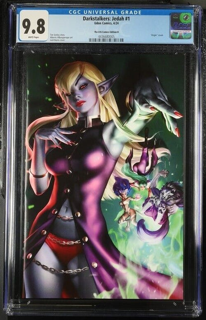 Darkstalkers: Jedah #1 The 616 Comics Edition B CGC 9.8 (2024)