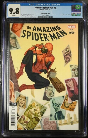 Amazing Spider-Man #6 Tedesco Variant Cover CGC 9.8 (2022)