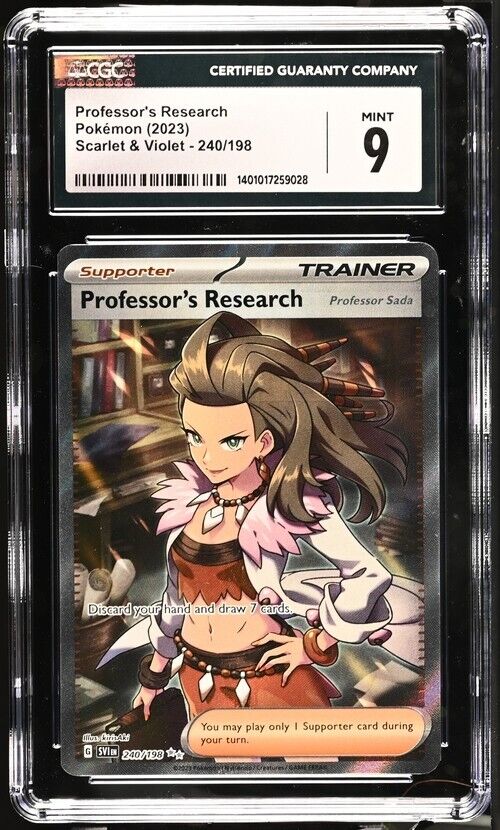 Pokemon Professor's Research 240/198 Scarlet & Violet - SV1EN English 9 (2023)