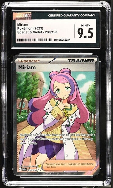 Pokemon Miriam 238/198 Scarlet & Violet - SV1EN English Mint+ 9.5 (2023)