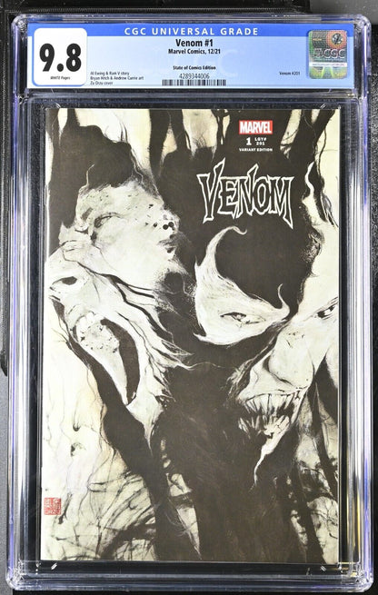 Marvel Comics: Venom #1 State of Comics Edition CGC 9.8 (2021)